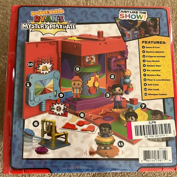 Ryan’s world new factory sealed pocket watch mystery play date. Hard to find - Picture 3 of 3